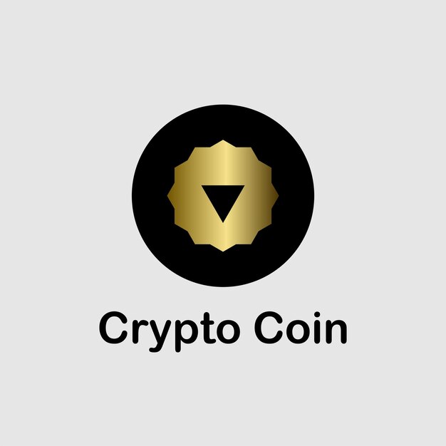 Crypto coin bitcoin logo nowy projekt