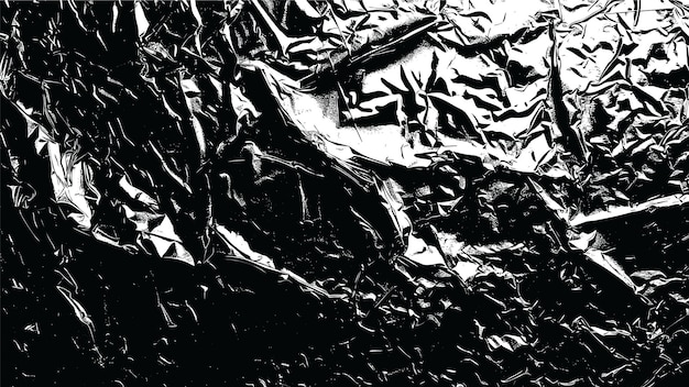 czarna papierowa plastikowa zmarszczona tekstura