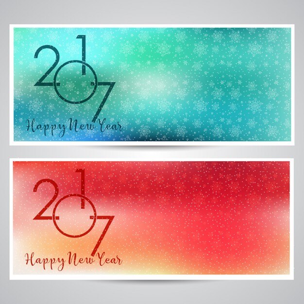 Bezpłatny plik Wektor dekoracyjne happy new year tła z wzorów płatka śniegu