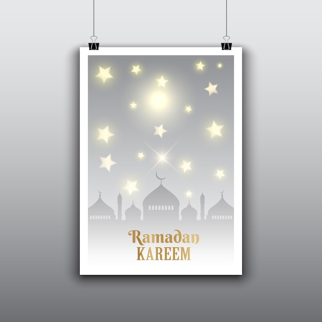 Dekoracyjne Wiszące Plakat Na Ramadanie