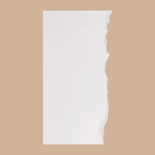 DIY zgrywanie papieru rzemiosła wektor w białym prostym stylu