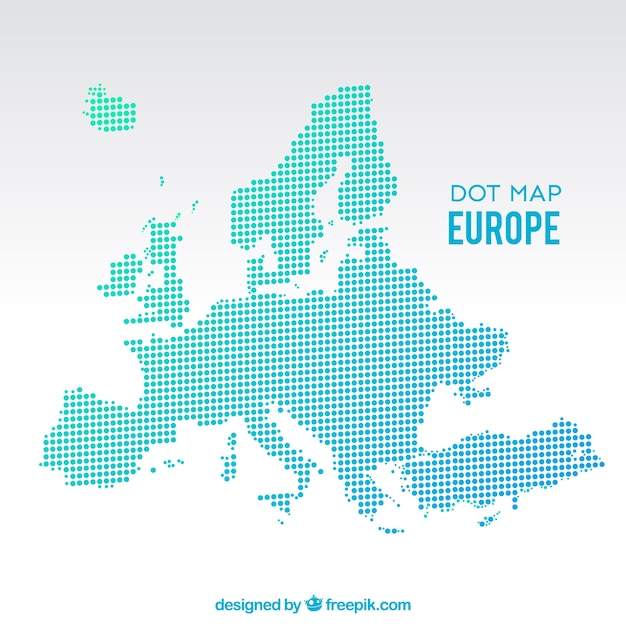 Dot Europy Mapę Tła