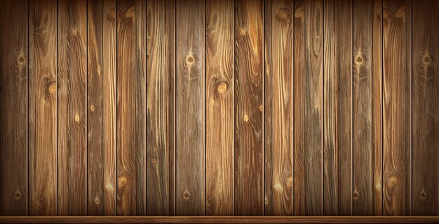Drewniane ściany i podłogi o postarzanej powierzchni, realistyczne