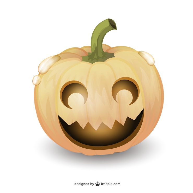 Bezpłatny plik Wektor dynia halloween