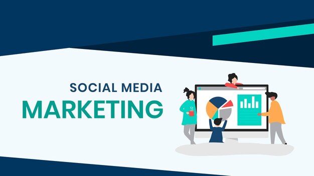 Edytowalny szablon prezentacji marketingowej w mediach społecznościowych