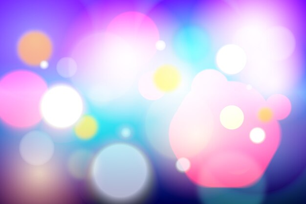 Efekt świetlny rozmycie tła bokeh