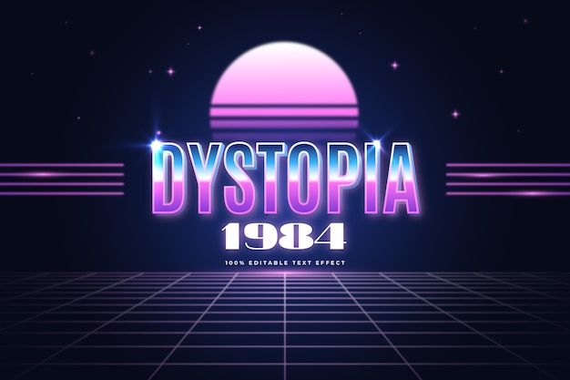 Efekt Tekstowy Dystopia 1984