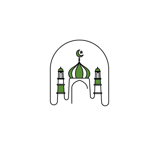 Eid Alfitr Eid Mubarak Element Dekoracyjny Festiwalu Ilustracji Wektorowych