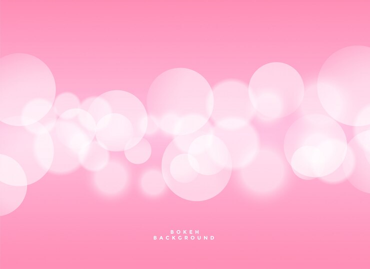Bezpłatny plik Wektor elegancki różowy bokeh projekt tła