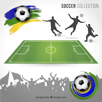 Elementy piłki nożnej brazylia