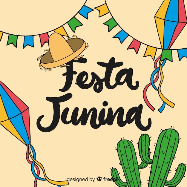 Bezpłatny wektor festa junina