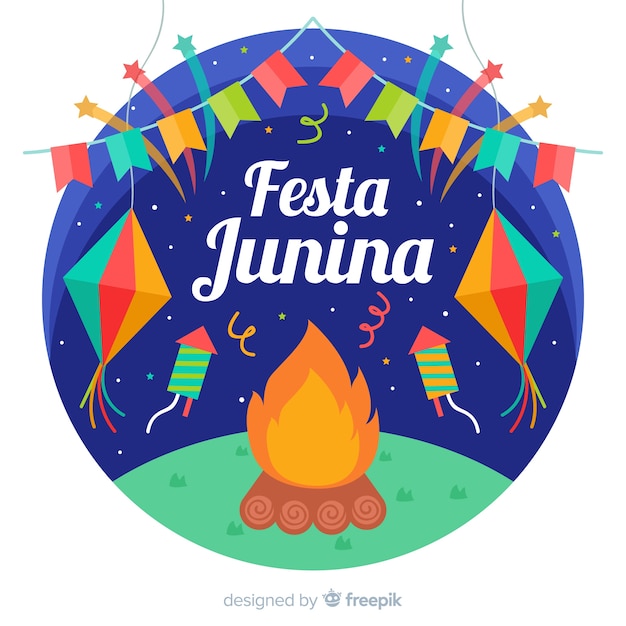 Bezpłatny wektor festa junina