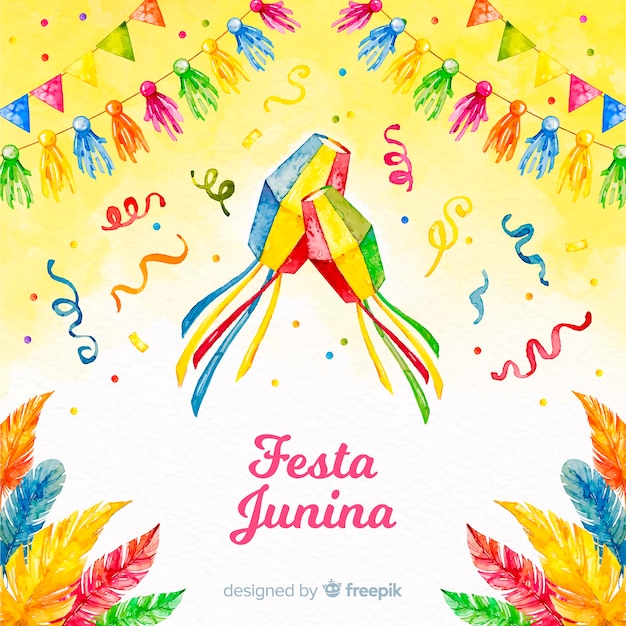 Bezpłatny wektor festa junina