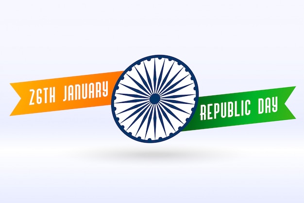 Flaga Indii Kreatywnych Na Dzień Republiki