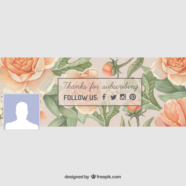 Floral Facebook Cover