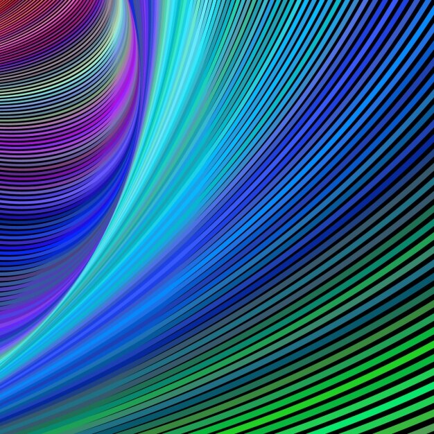 Bezpłatny plik Wektor fractal wzór tła
