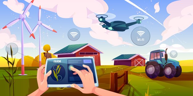 futurystyczne technologie w gospodarstwie