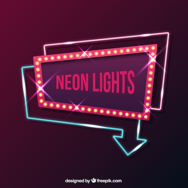 Geometryczne neon