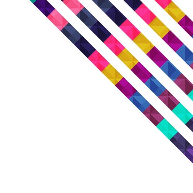 Bezpłatny plik Wektor geometryczne tło z wielokątnymi pasami