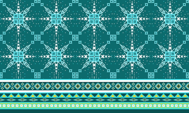 Geometryczny etniczny orientalny wzór bezszwowe tradycyjny projekt tła, dywan, tapeta, odzież, opakowanie, batik, tkanina, styl ilustracji wektorowych.