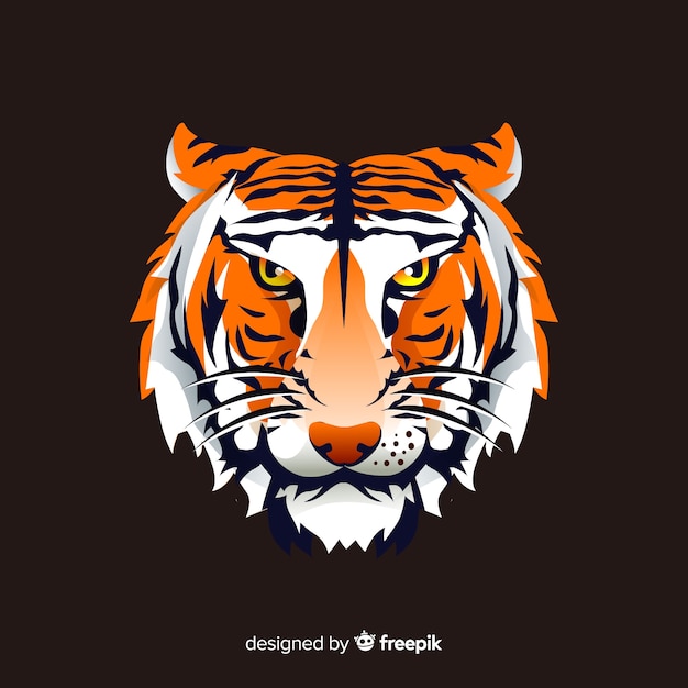Głowa tygrysa