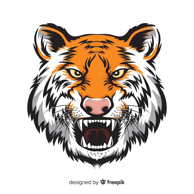 Głowa tygrysa