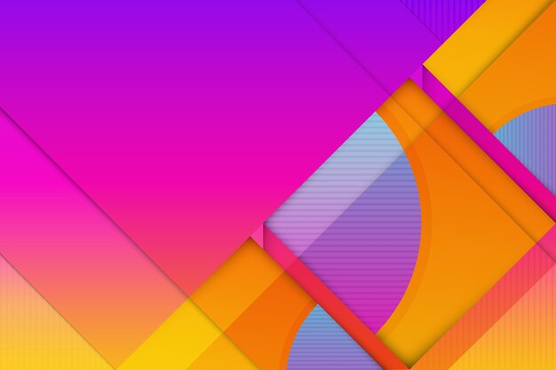 Gradient geometrycznego tła