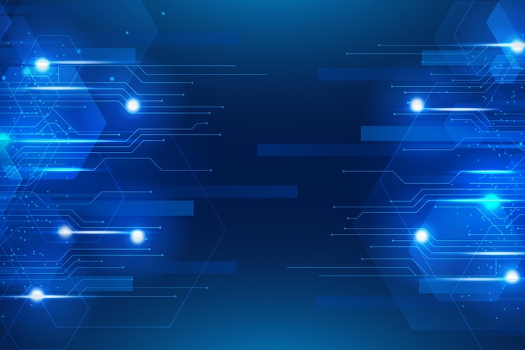 Bezpłatny plik Wektor gradient technologiczny cyber tło
