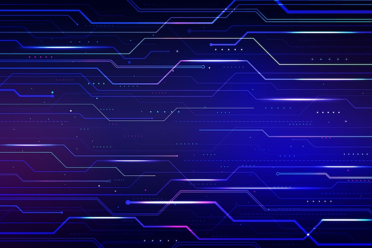 Bezpłatny plik Wektor gradient technologiczny futurystyczne tło