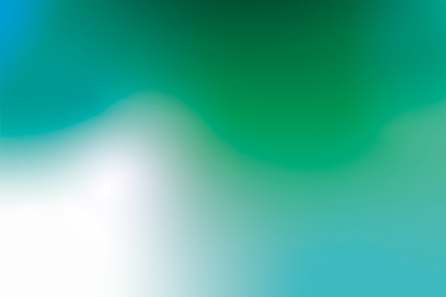 Gradient tła w zielonych odcieniach