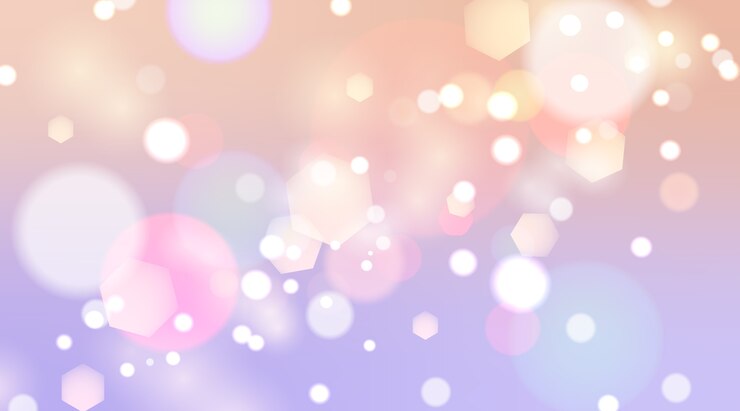 Bezpłatny plik Wektor gradient w tle z efektem bokeh