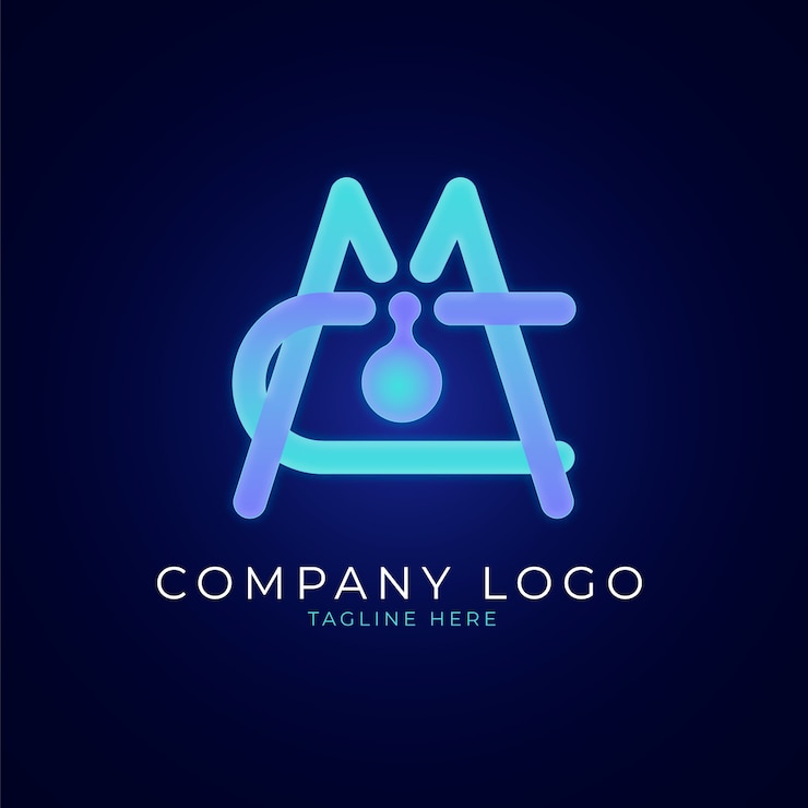 Bezpłatny plik Wektor gradientowe logo mc