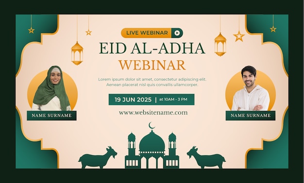 Gradientowe seminarium internetowe eid al-adha