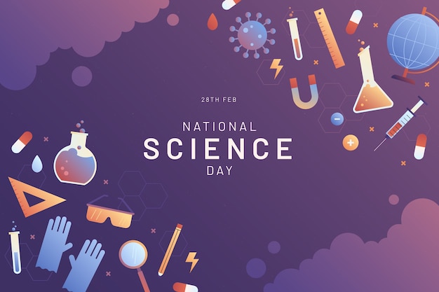 Gradientowe Tło Narodowego Dnia Nauki