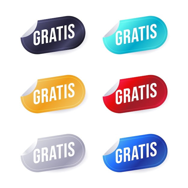 Gratis Projekt Kolekcji Etykiet