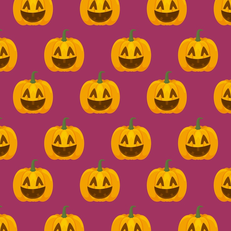 Bezpłatny plik Wektor halloweenowy wzór uroczystości