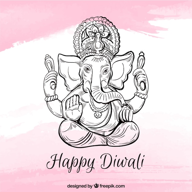 Happy Diwali Tle Z Ganesha