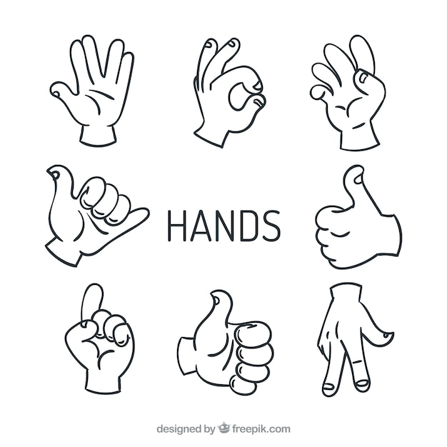 High Five Hands Sign Wektory