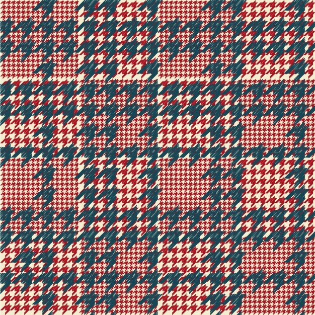 houndstooth szachownicy