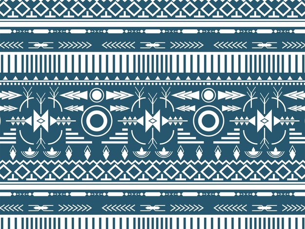 Ilustracja etniczny wzór