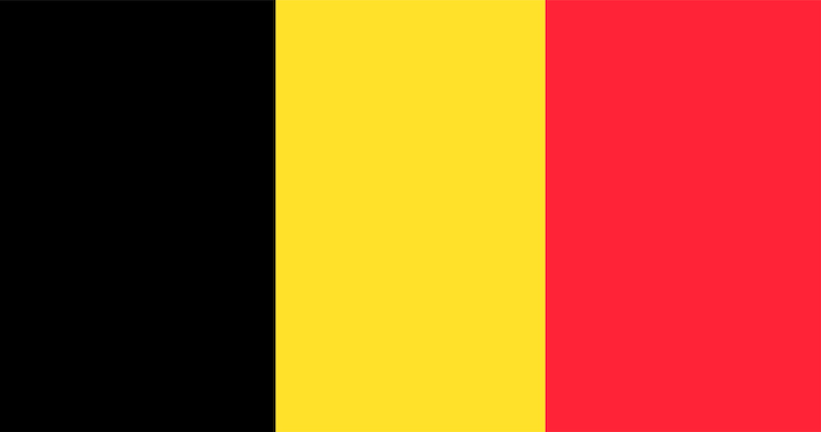 Bezpłatny plik Wektor ilustracja flaga belgii