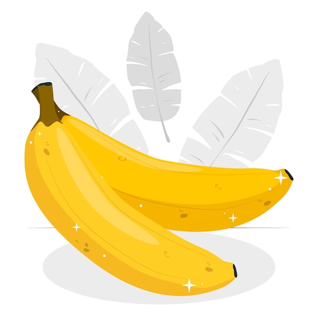 Ilustracja Koncepcja Banana