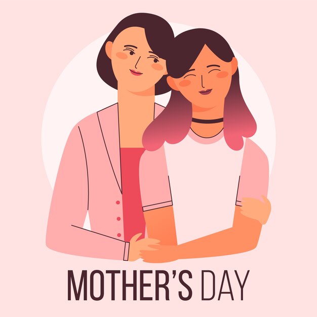 Ilustracja Koncepcja Dzień Matki