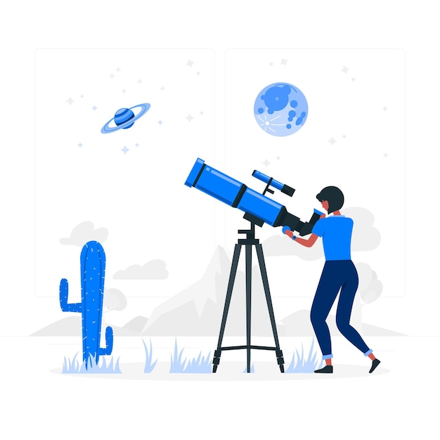 Ilustracja koncepcja odkrycia