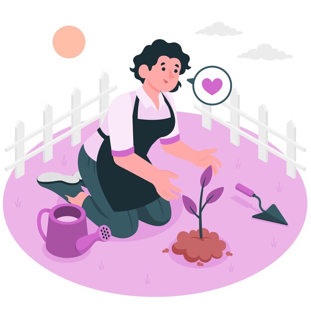 Ilustracja koncepcji siewu