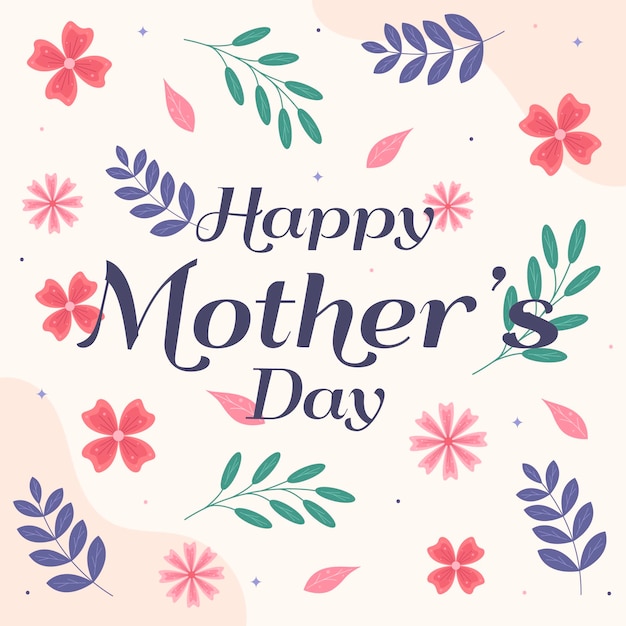 Ilustracja Kwiatowy Dzień Matki