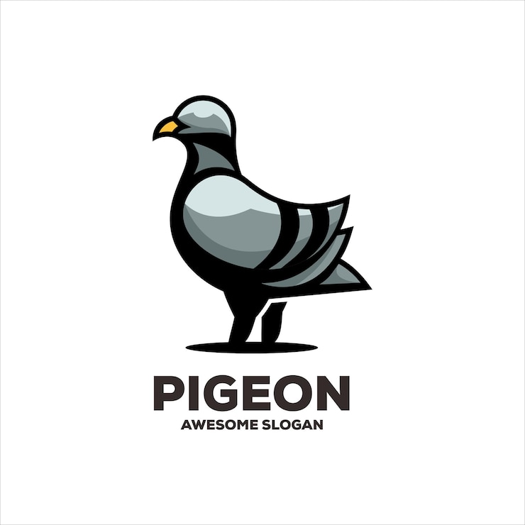 Bezpłatny plik Wektor ilustracja logo projektu logo gołębia