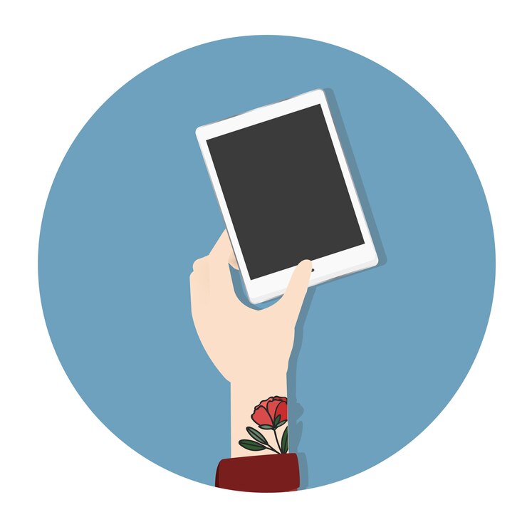 Bezpłatny plik Wektor ilustracja ręki i tabletki