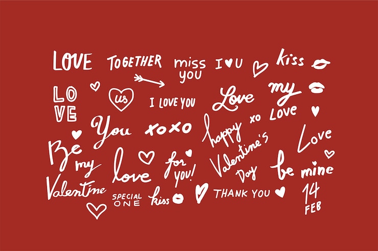 Bezpłatny plik Wektor ilustracje valentine