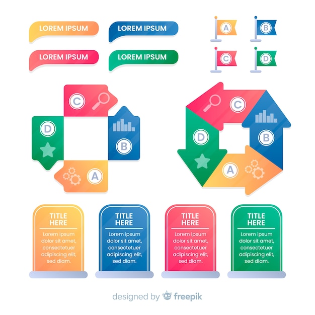 Infografika Element Kolekcji